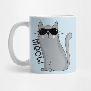 Cool Cat (Meow) Mug